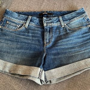 Croxley Rolled Hem Denim Shorts